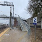 Pėsčiųjų viadukas 66+923 km Kaišiadorių geležinkelio stotyje